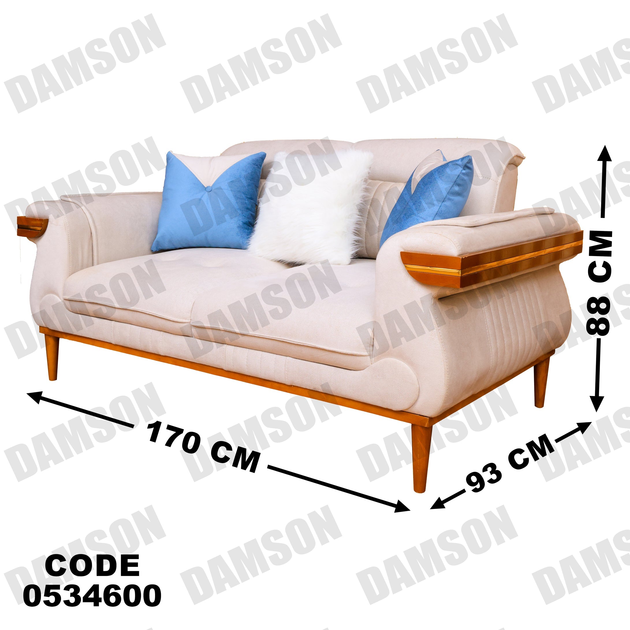 كنبة 4-346 - Damson Furnitureكنبة 4-346