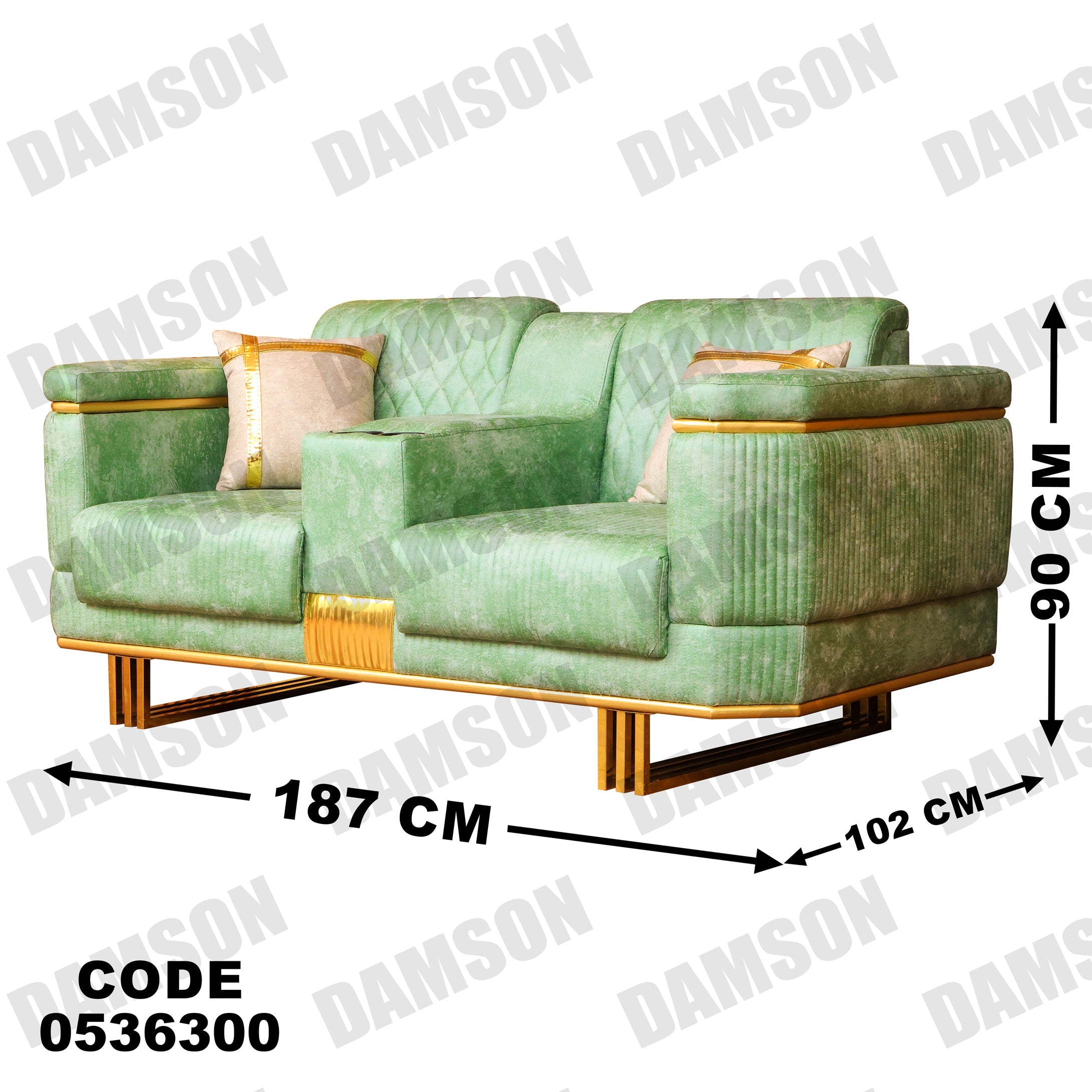 كنبة 4-363 - Damson Furnitureكنبة 4-363