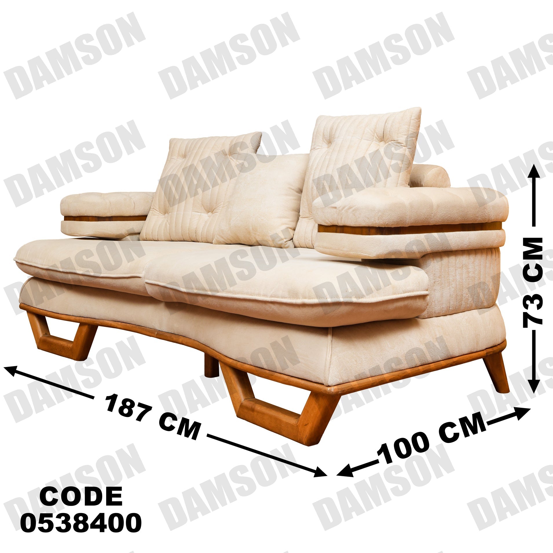 كنبة 4-384 - Damson Furnitureكنبة 4-384