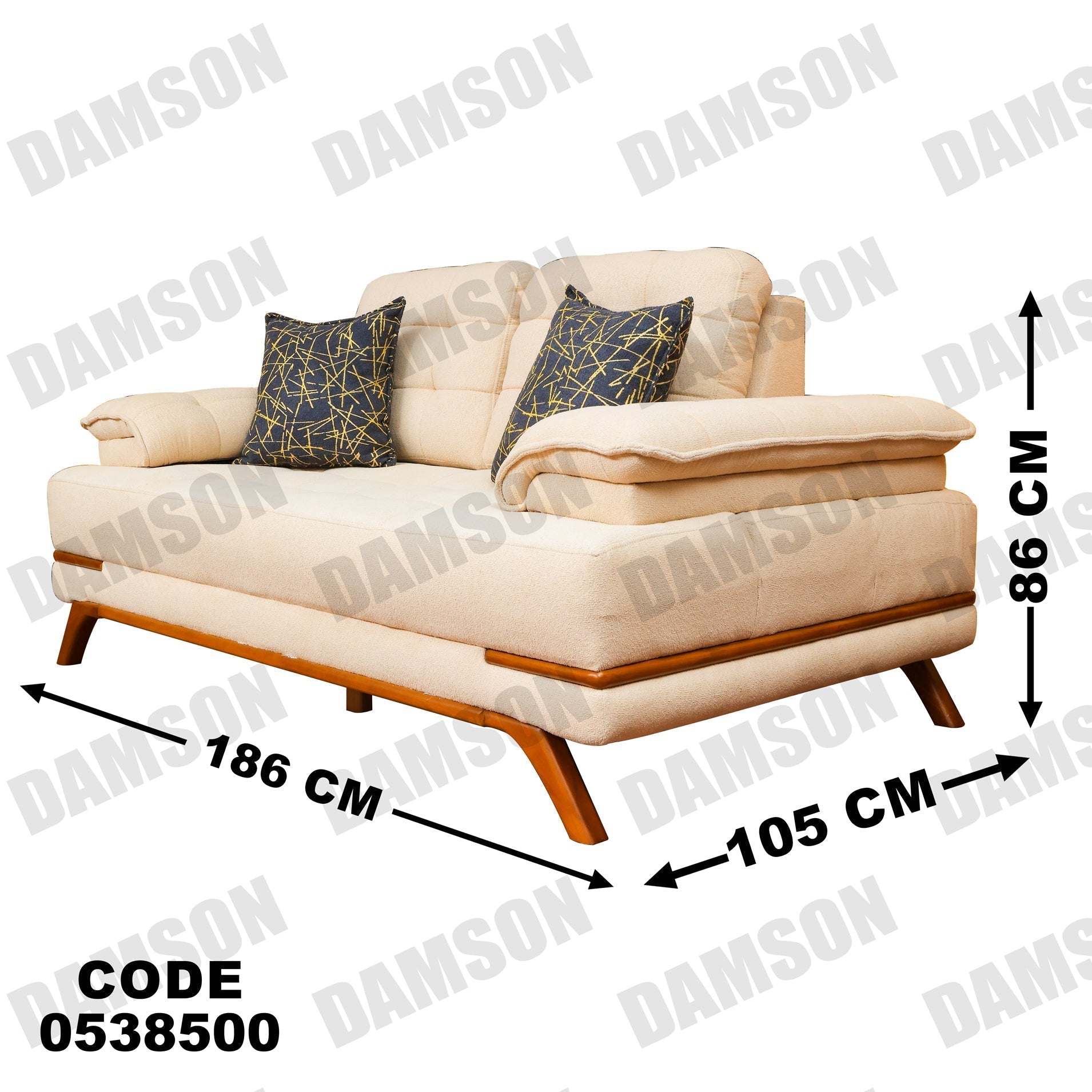 كنبة 4-385 - Damson Furnitureكنبة 4-385