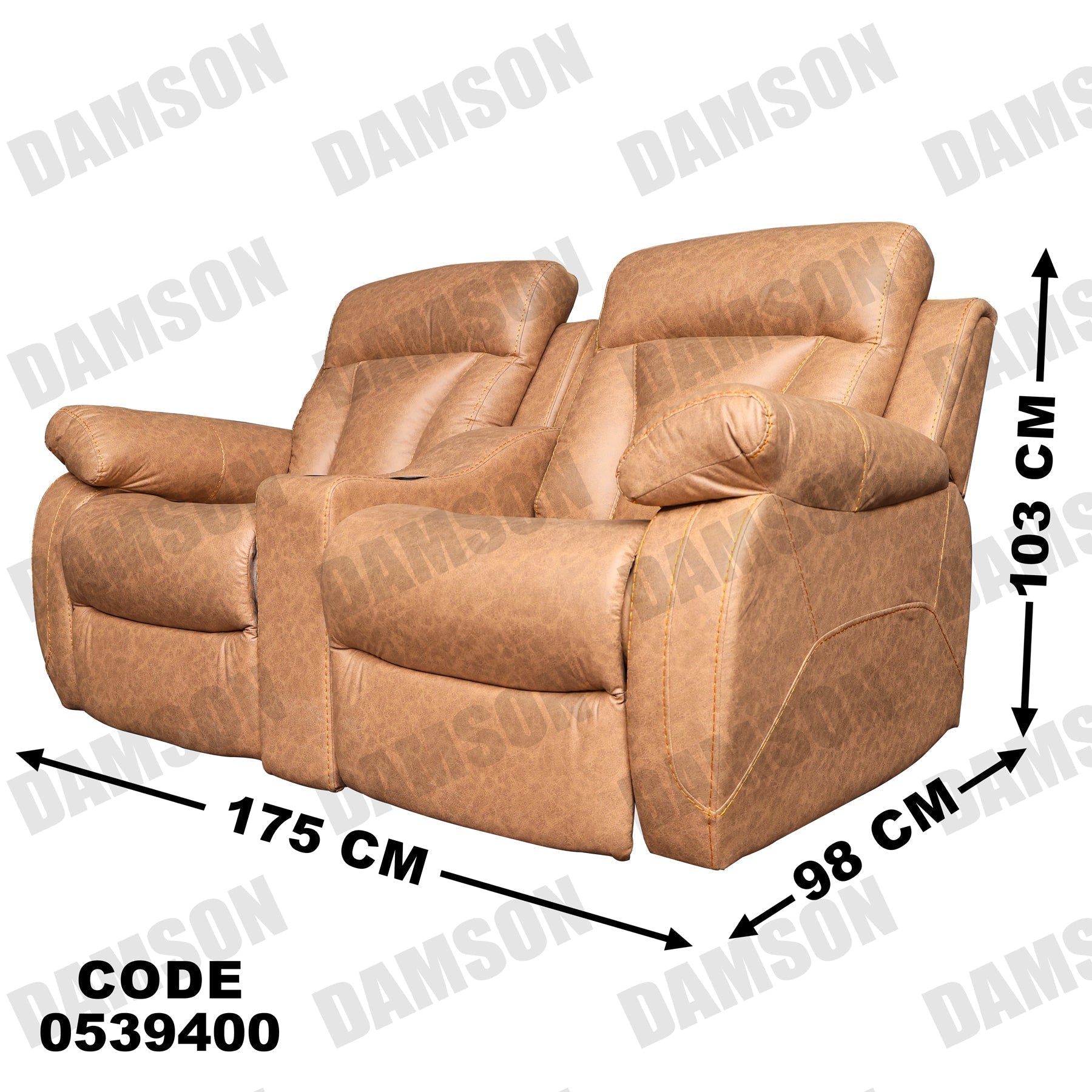 كنبة 4-394 - Damson Furnitureكنبة 4-394