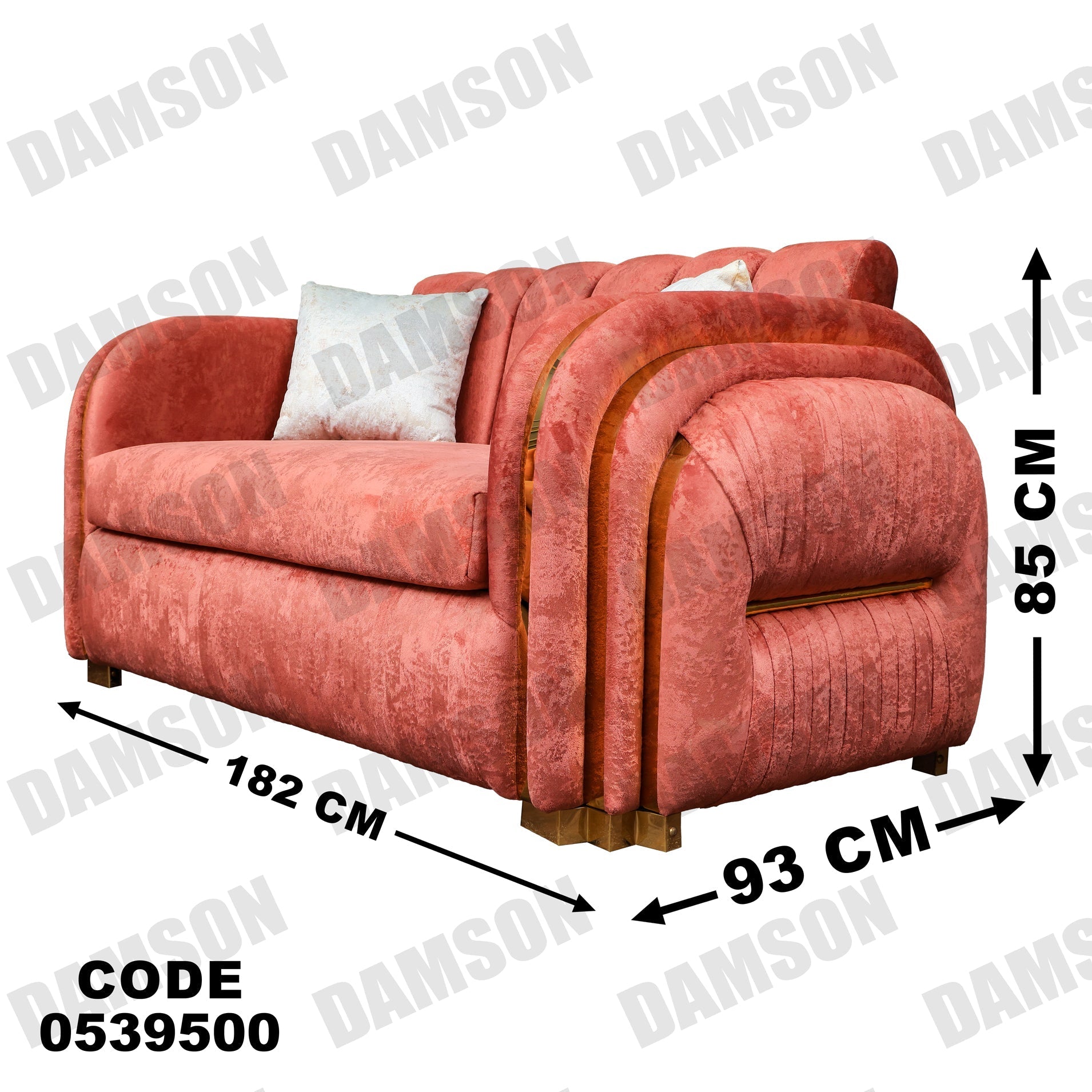 كنبة 4-395 - Damson Furnitureكنبة 4-395