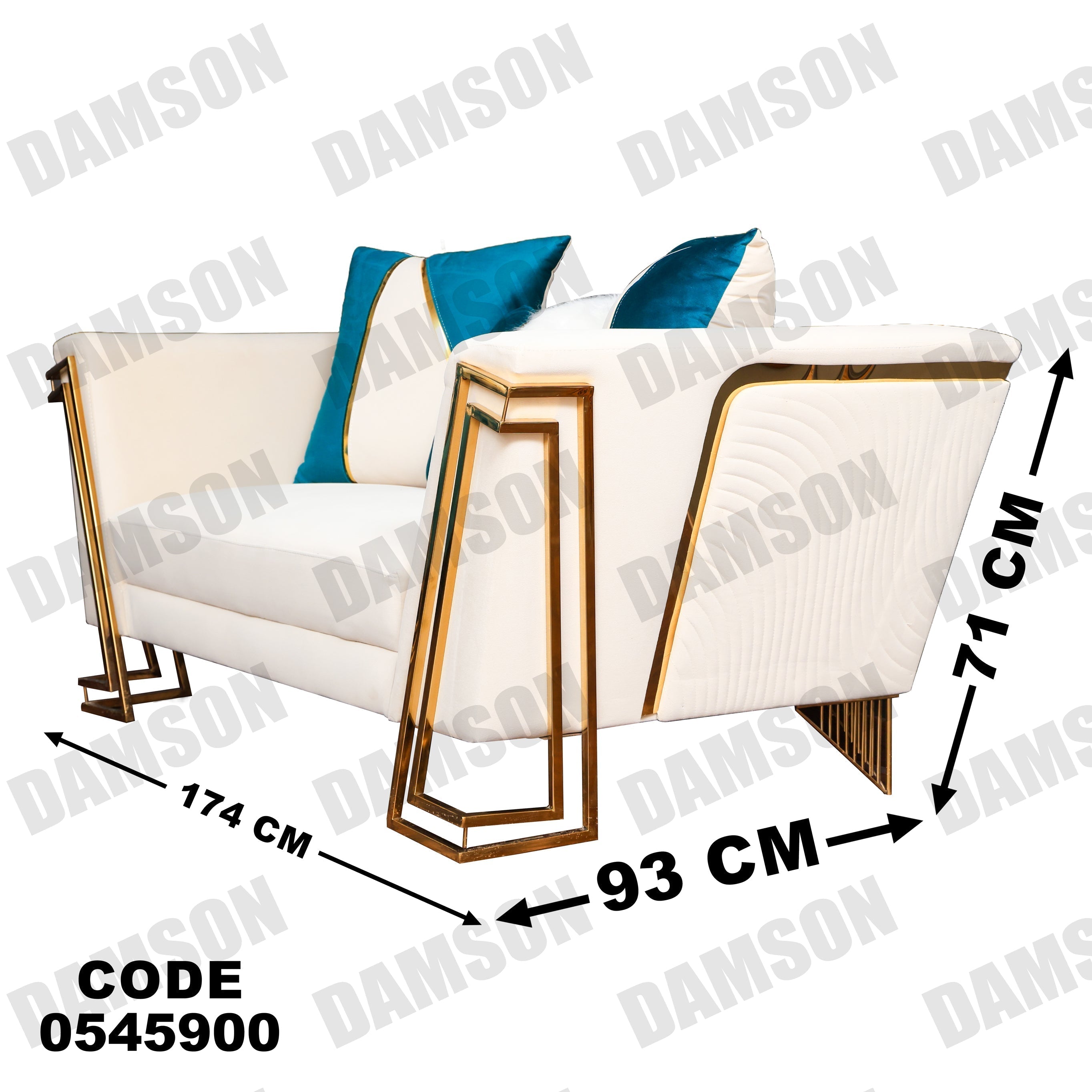 كنبة 4-459 - Damson Furnitureكنبة 4-459