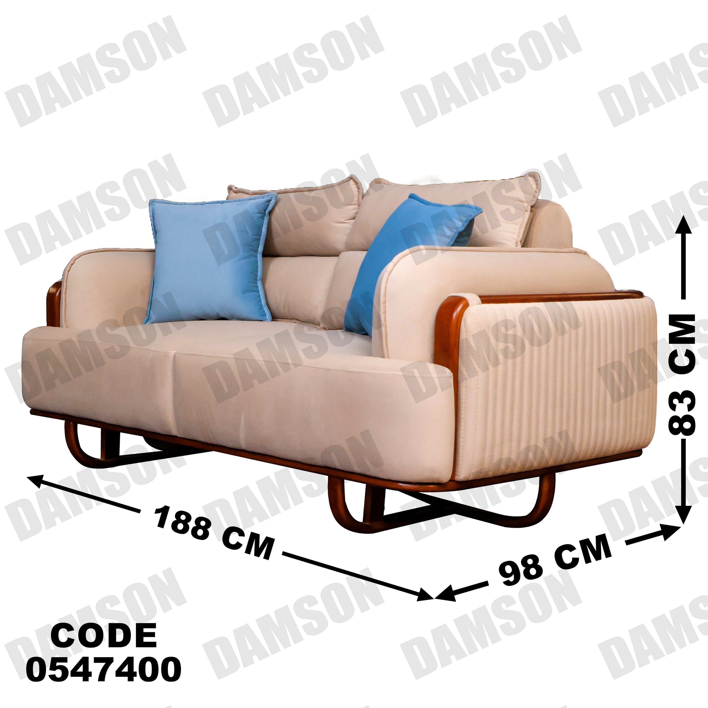 كنبة 4 - 474 - Damson Furnitureكنبة 4 - 474