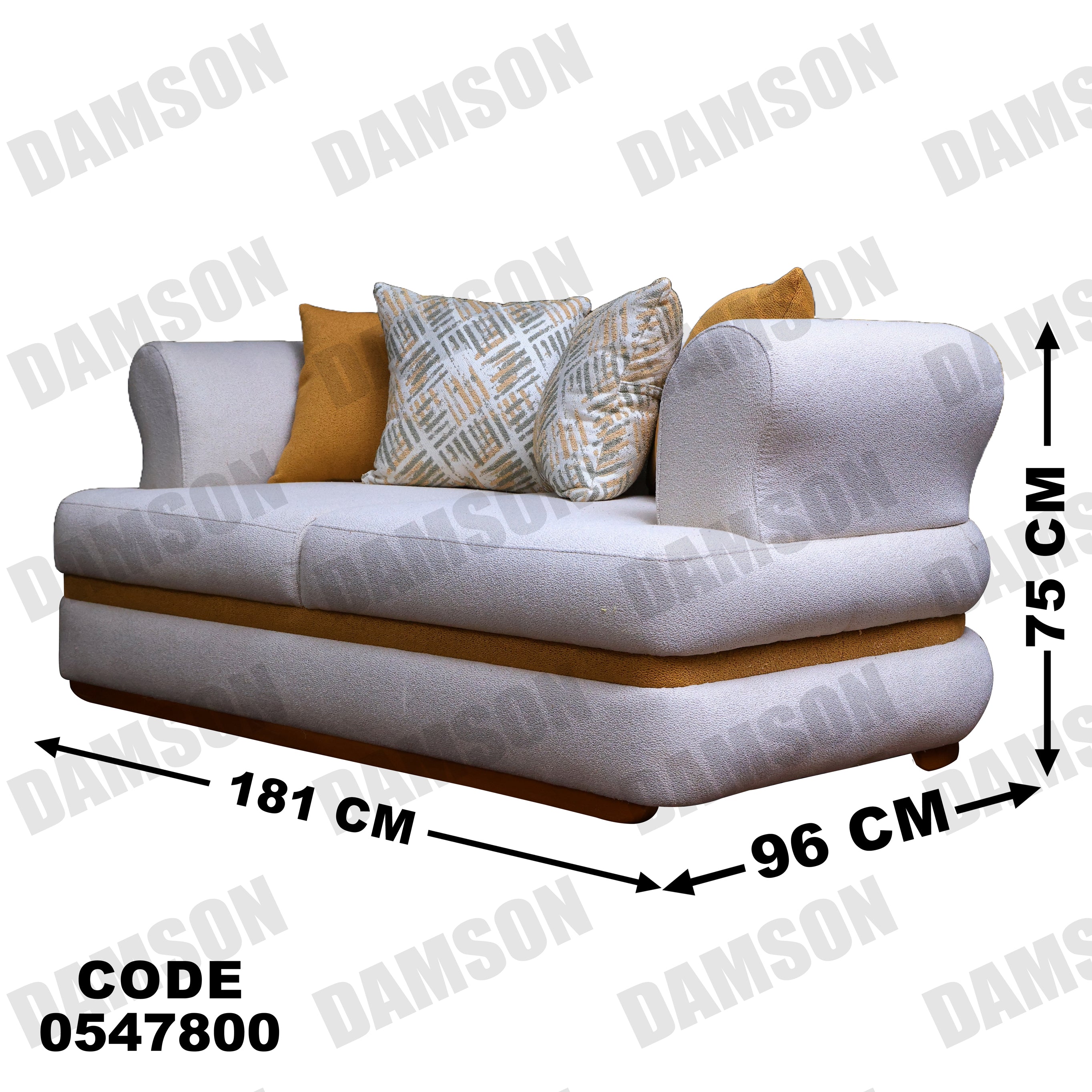 كنبة 4 - 478 - Damson Furnitureكنبة 4 - 478