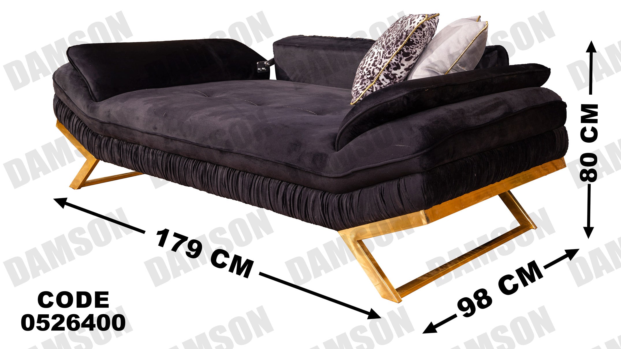 كنبة سرير 4-264 - Damson Furnitureكنبة سرير 4-264