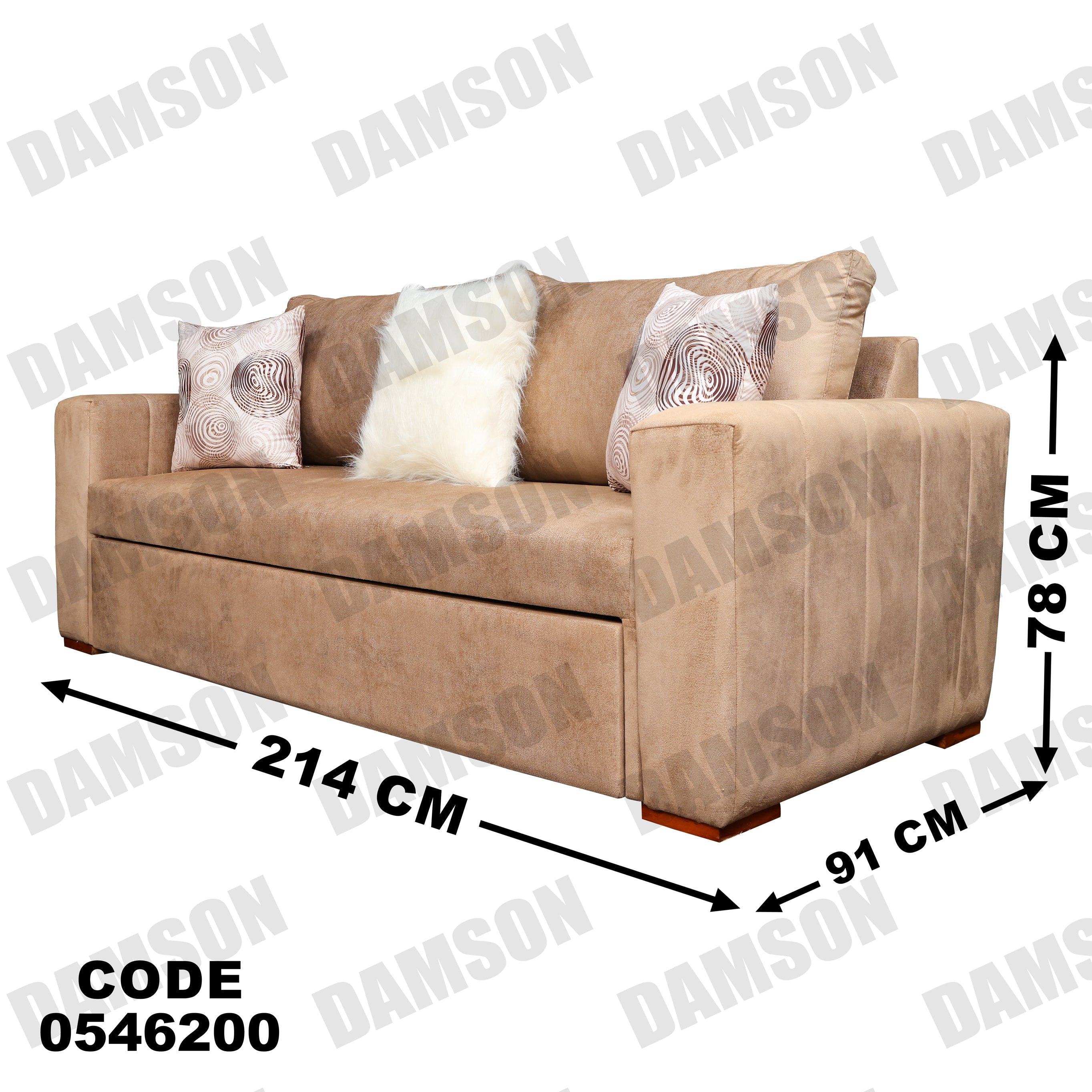 كنبة سرير 462 - Damson Furnitureكنبة سرير 462