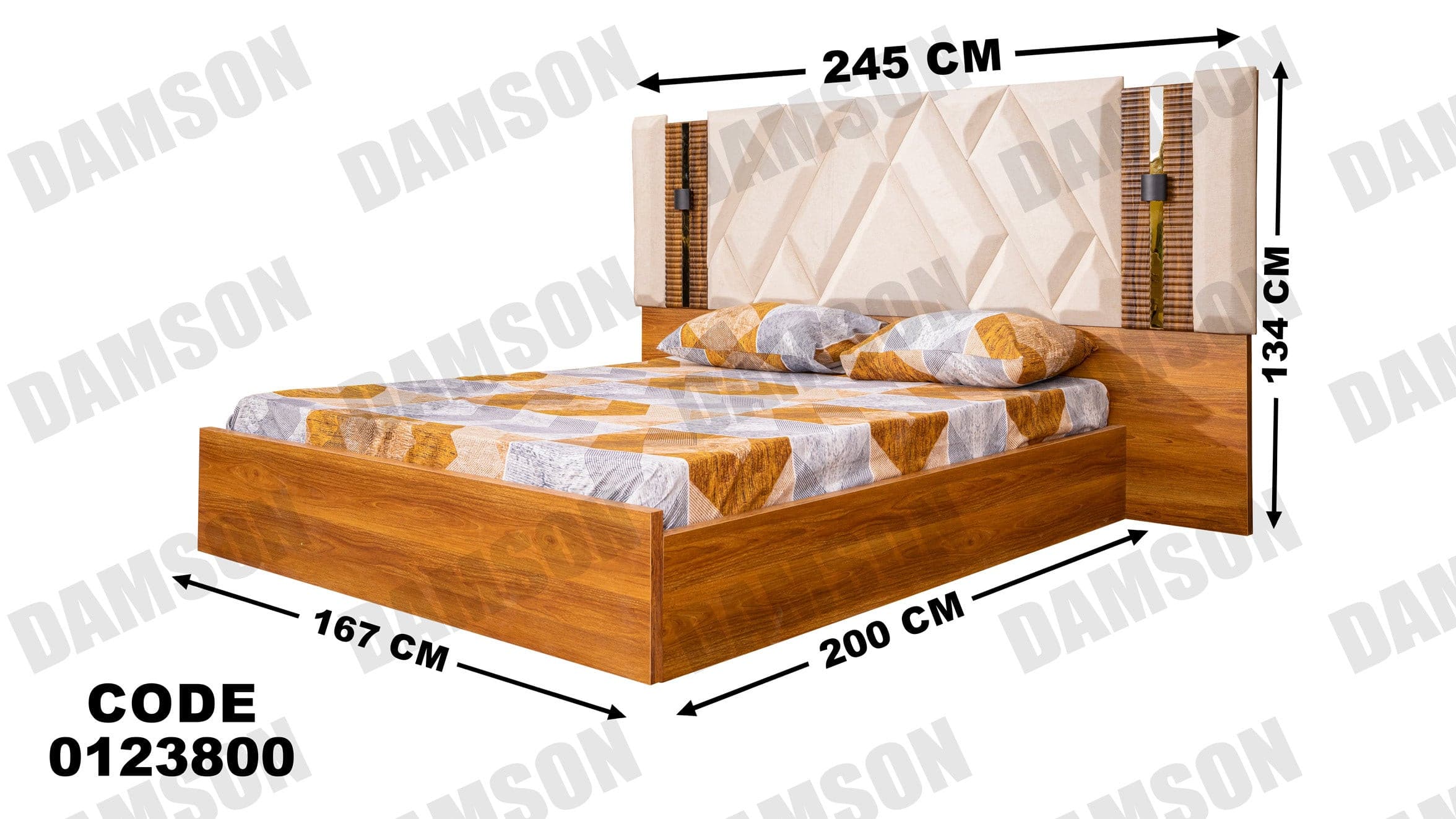 غرفة نوم ماستر 238 - Damson Furnitureغرفة نوم ماستر 238